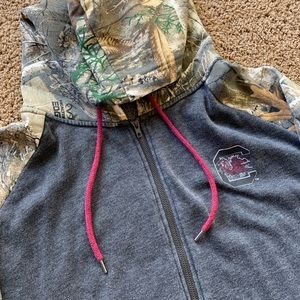 Colosseum Sweaters - South Carolina Gamecocks Colosseum full zip hoodie Colosseum Sweaters - South Carolina Gamecocks Colosseum full zip hoodie